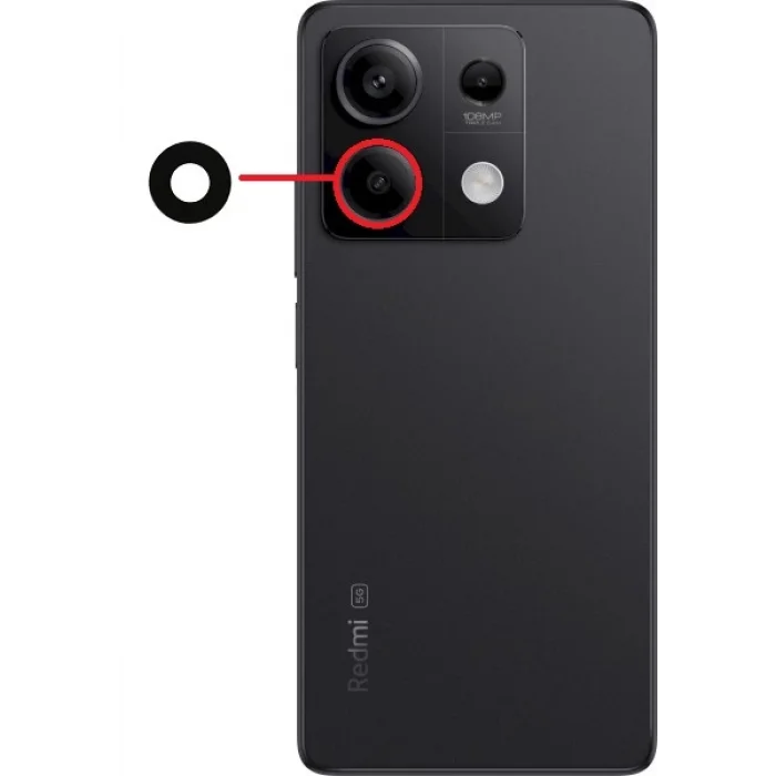 Xiaomi Redmi Note 13 5G Kamera Camı Alt