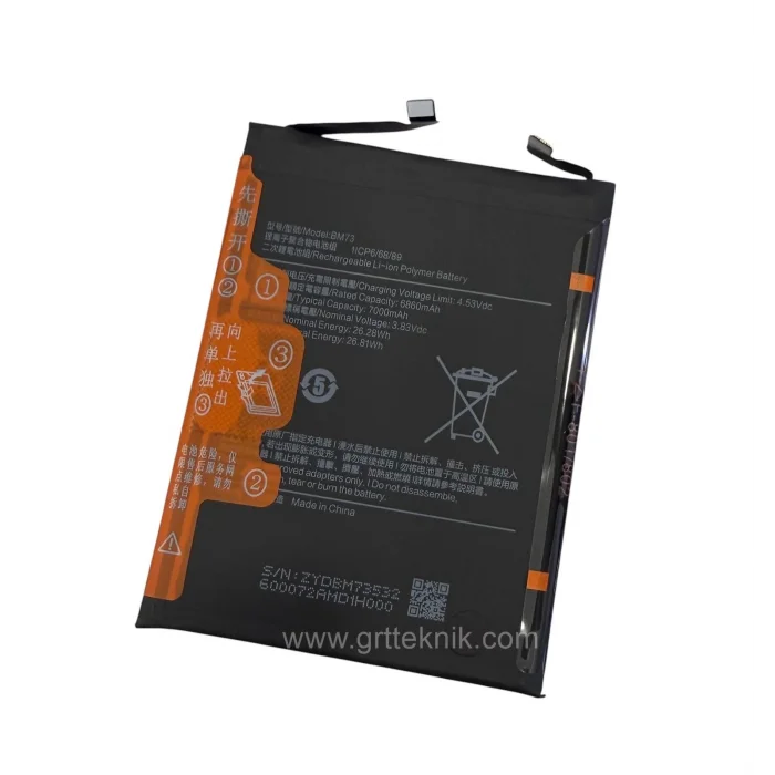 Xiaomi Redmi Note 15 Pro Plus Batarya (7000 mAh)