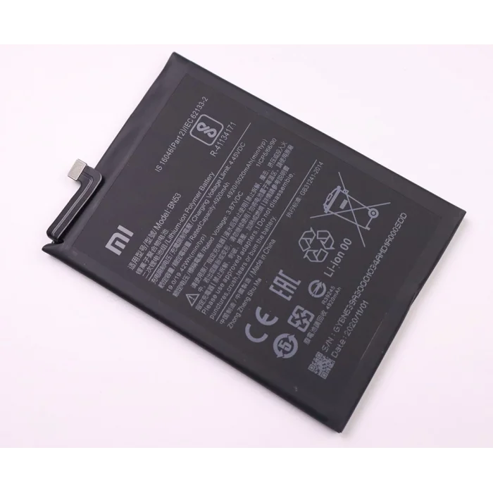 Xiaomi Redmi Note 9 Pro Batarya (5020 mAh)