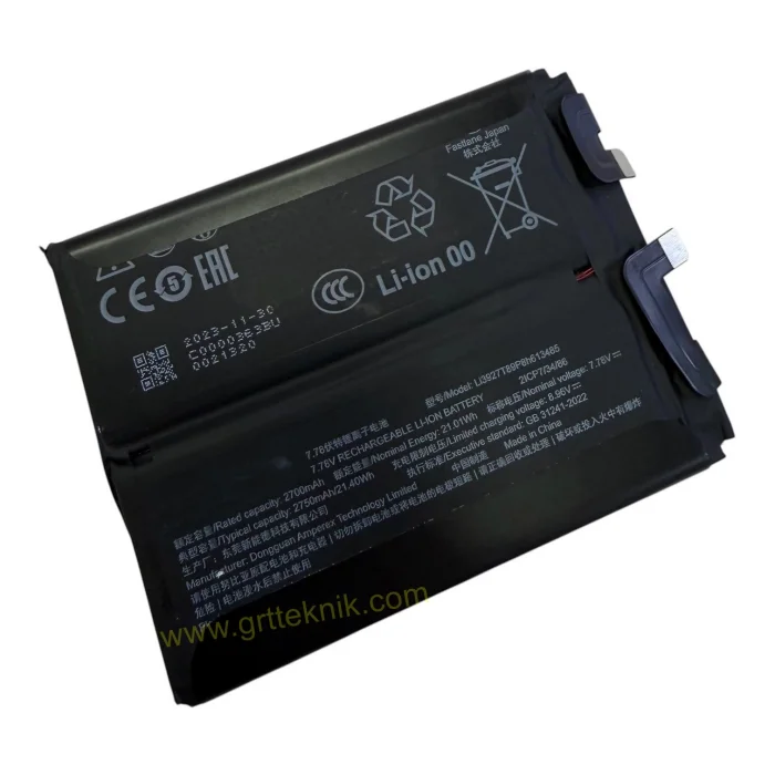 ZTE Red Magic 9S Pro Plus Batarya (5500 mAh)
