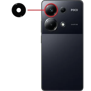 Poco M6 Pro Kamera Camı Üst
