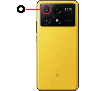 Poco X6 Pro Kamera Camı Üst