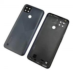 Realme C21 (RMX3201) Kasa Arka Kapak Pil Kapağı Orjinal