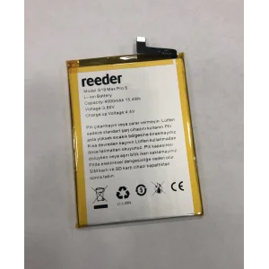 Reeder S19 Max Pro S Batarya (4000 mAh)