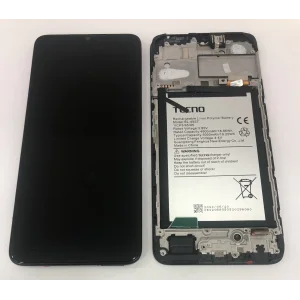Tecno Spark 10 (KI5q) Lcd Ekran + Dokunmatik Çıtalı Orjinal Çıkma