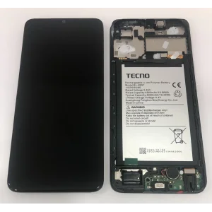 Tecno Spark Go 2023 (BF7n) Lcd Ekran + Dokunmatik Çıtalı Orjinal Çıkma