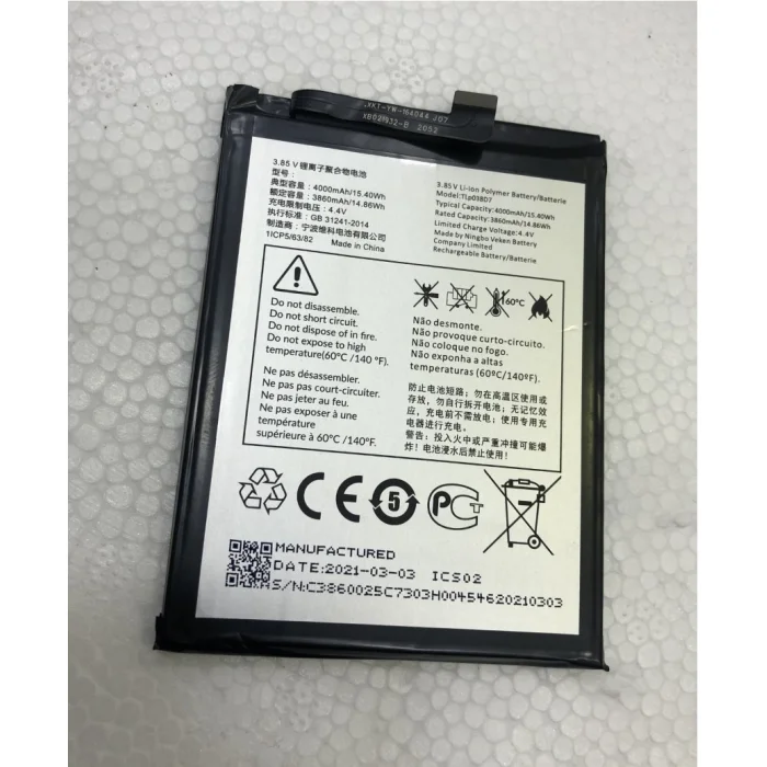 TCL 10L (T770H) Batarya 4000 mAh