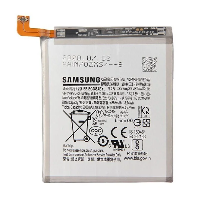 Samsung G988B Galaxy S20 Ultra Batarya (5000 mAh)