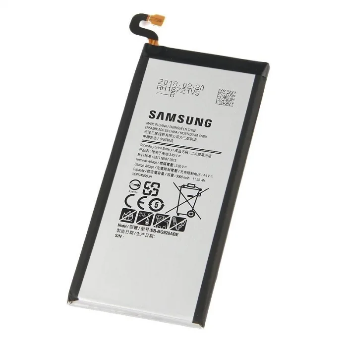 Samsung G928F Galaxy S6 Edge Plus Batarya (3000 mAh)