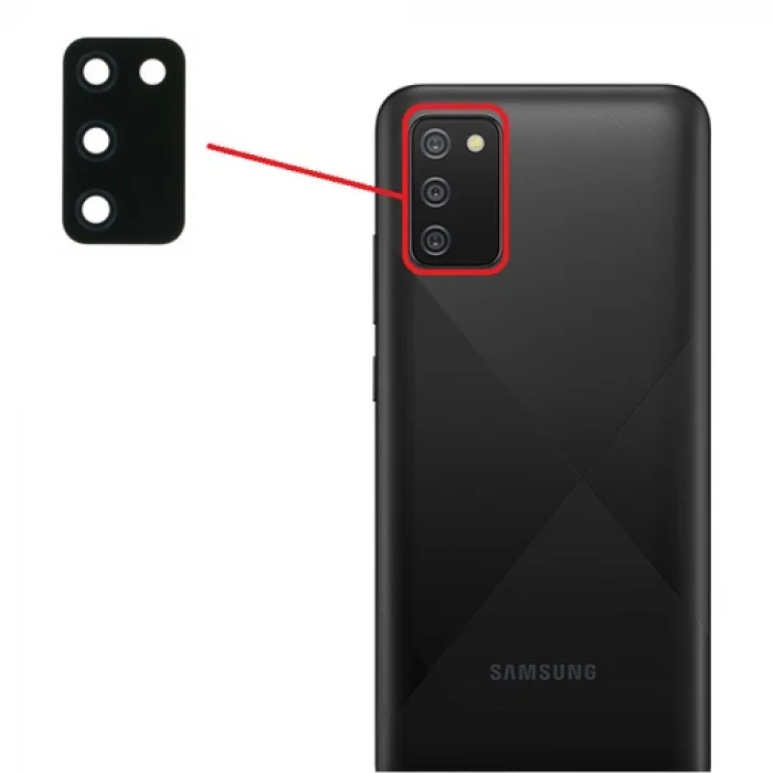 Samsung A025F Galaxy A02s Kamera Camı