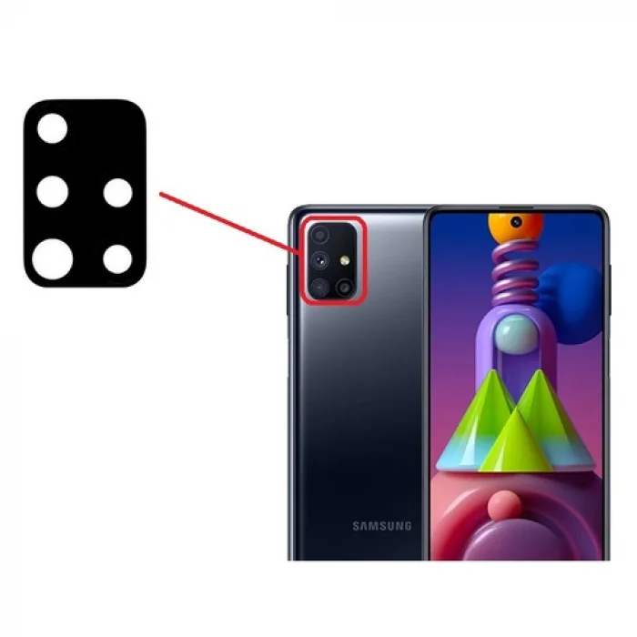 Samsung M515F Galaxy M51 Kamera Camı