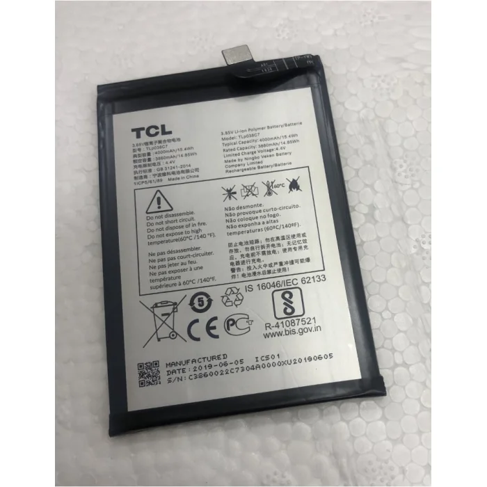 Alcatel 5V (5060D) Batarya 4000 mAh