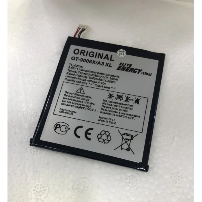 Alcatel A3 XL (9008X) Batarya 3080 mAh