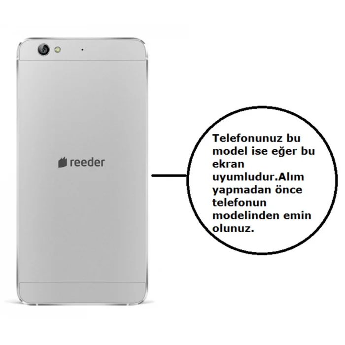 Reeder P10 Lcd Ekran + Dokunmatik Full