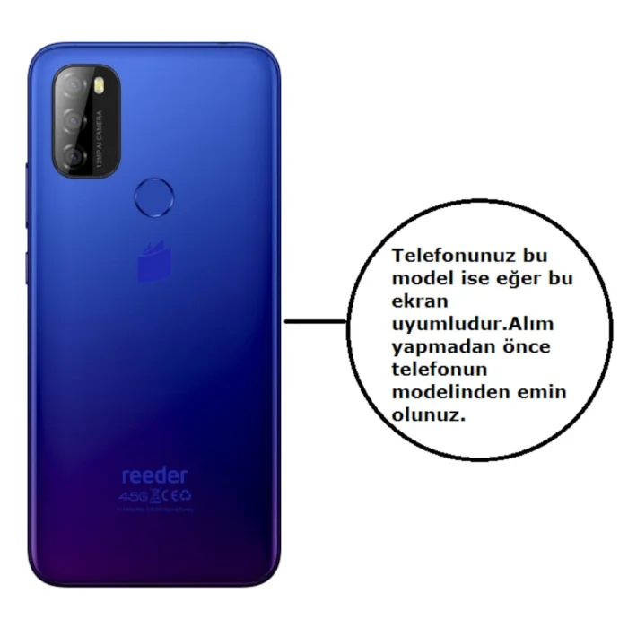 Reeder P13 Blue Max 2021 Lcd Ekran + Dokunmatik Full