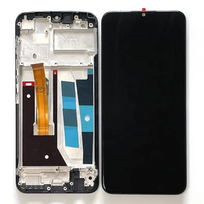 Realme C15 (RMX2180) Lcd Ekran + Dokunmatik Çıtalı Orjinal