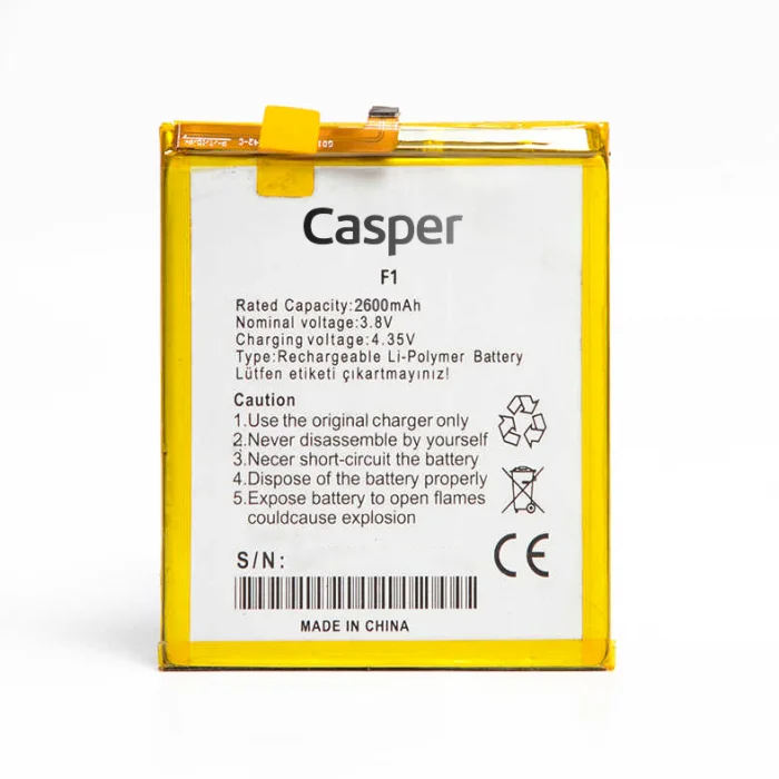 Casper Via F1 Batarya (2600 mAh)