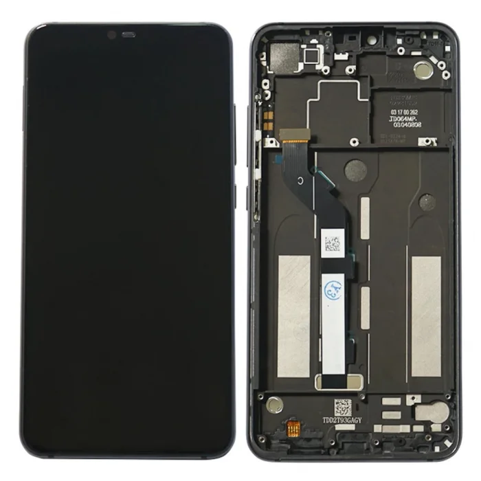 Xiaomi Mi 8 Lite Lcd Ekran + Dokunmatik Çıtalı Orjinal