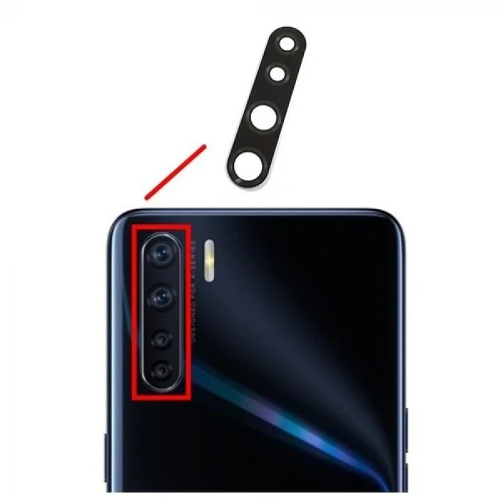 Oppo A91 (CPH2021) Kamera Camı