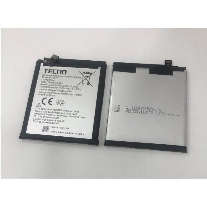 Tecno Phantom X Batarya (4700 mAh)