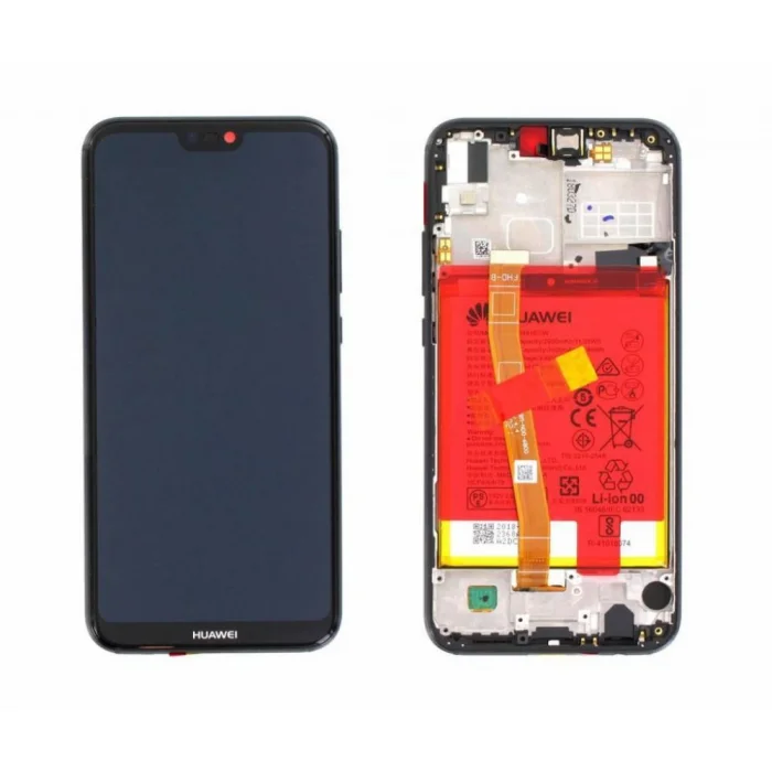 Huawei P20 Lite Lcd Ekran + Dokunmatik Full Çıtalı Orjinal