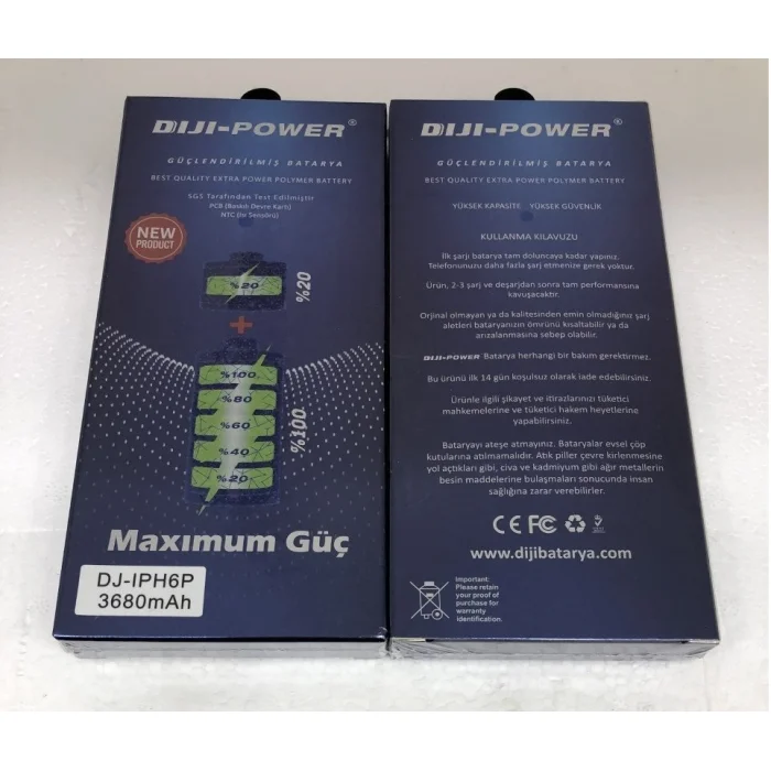 Apple iPhone 6 Plus Batarya 3810 mAh (Diji Batarya)