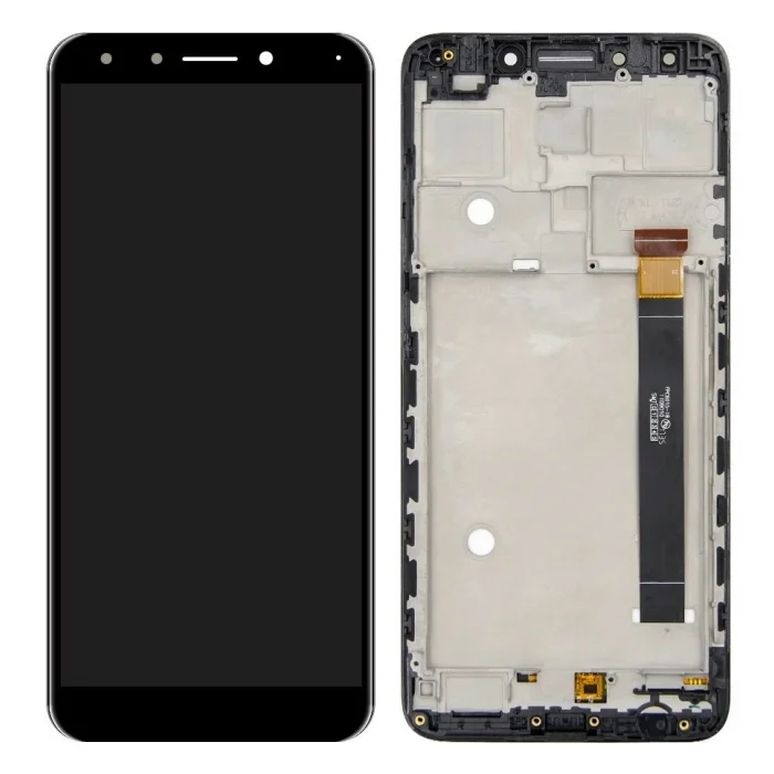 Alcatel 7 (6062) Lcd Ekran + Dokunmatik Çıtalı Siyah