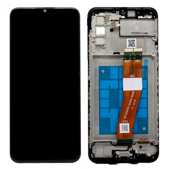 Samsung A025F Galaxy A02s Lcd Ekran + Dokunmatik Çıtalı Orjinal