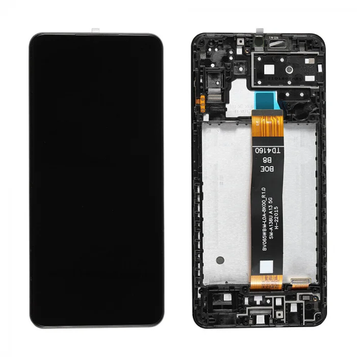 Samsung A137F Galaxy A13s Lcd Ekran + Dokunmatik Çıtalı Orjinal