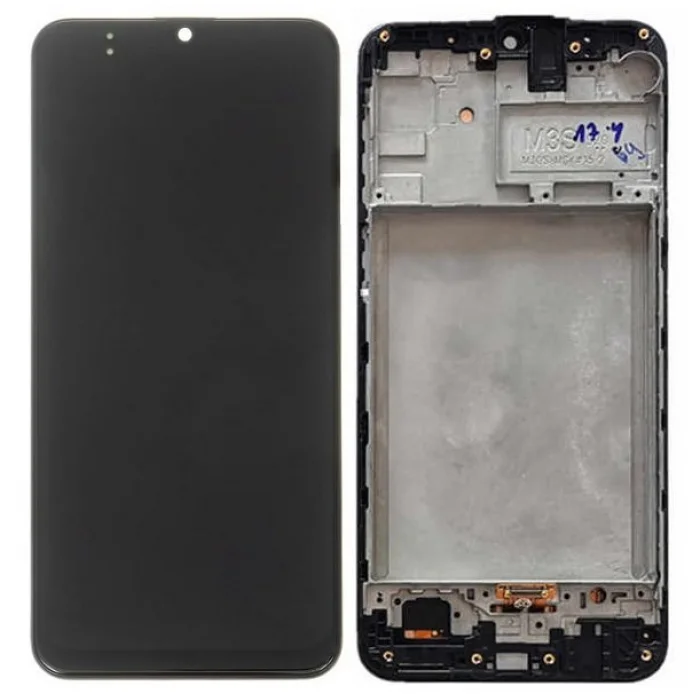 Samsung M307F Galaxy M30s Lcd Ekran + Dokunmatik Çıtalı Orjinal