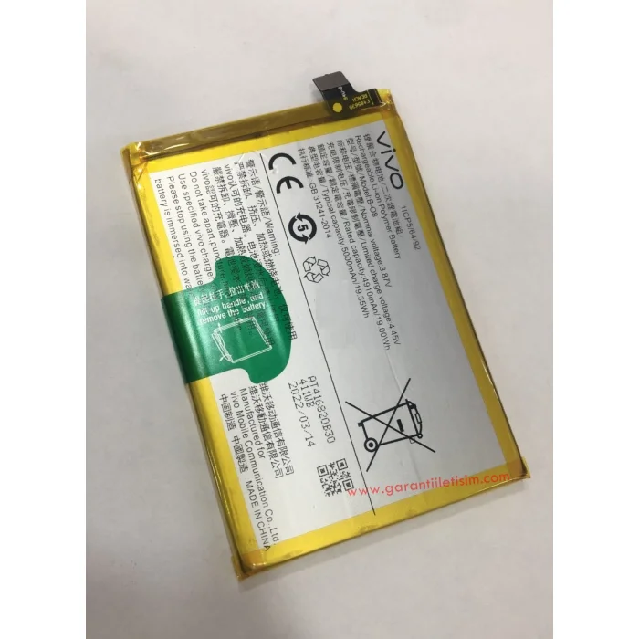 Vivo Y53s (V2058) Batarya 5000 mAh