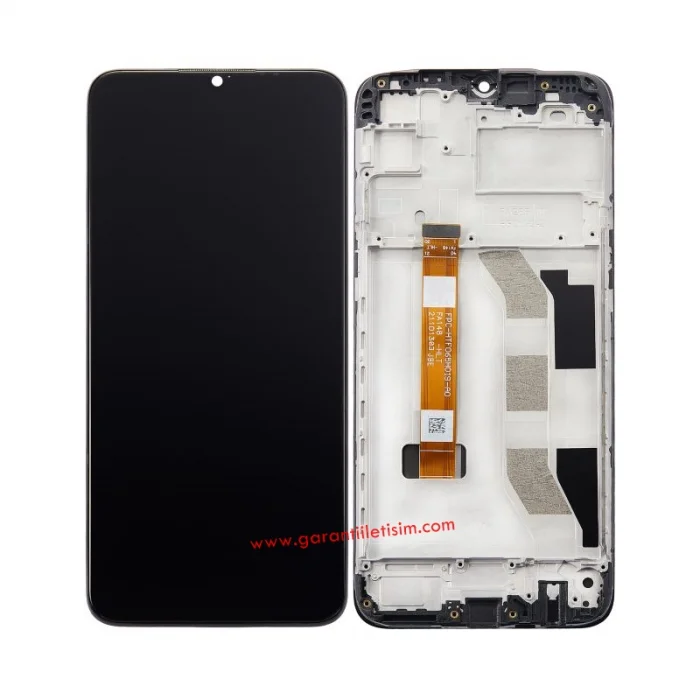 Realme 6i (RMX2040) Lcd Ekran + Dokunmatik Çıtalı