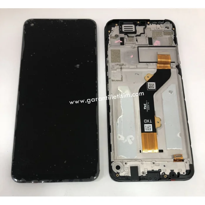 Tecno Spark 6 (KE7) Lcd Ekran + Dokunmatik Çıtalı Orjinal Çıkma