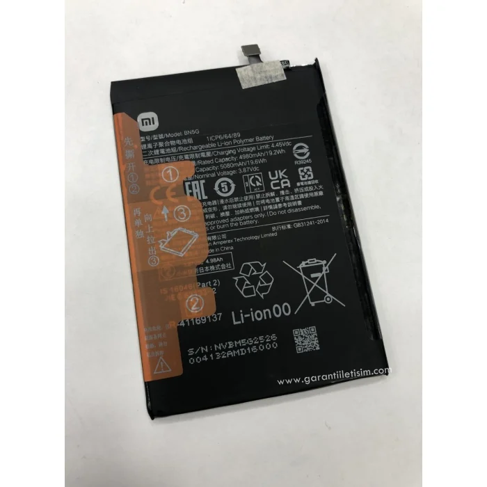 Xiaomi Redmi 10C Batarya (5080 mAh)