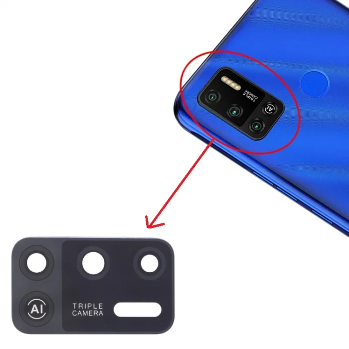 Tecno Spark 6 Air Kamera Camı