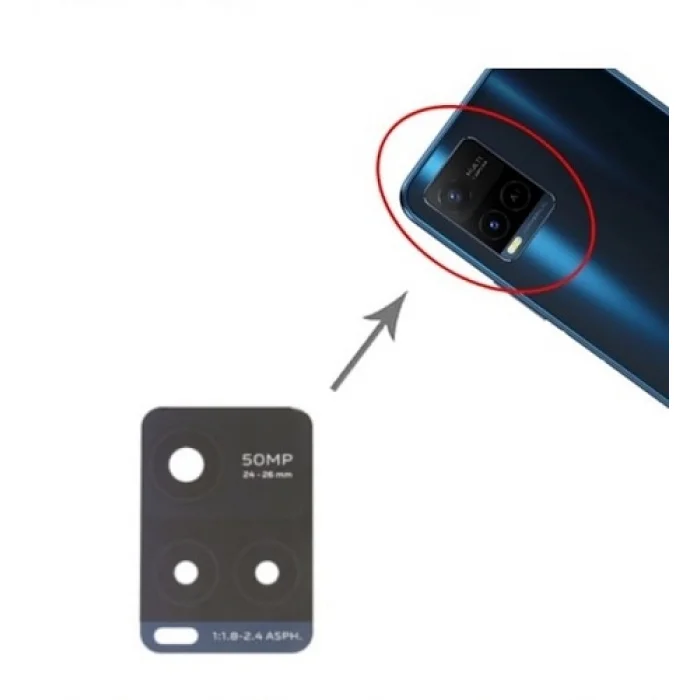 Vivo Y21s Kamera Camı