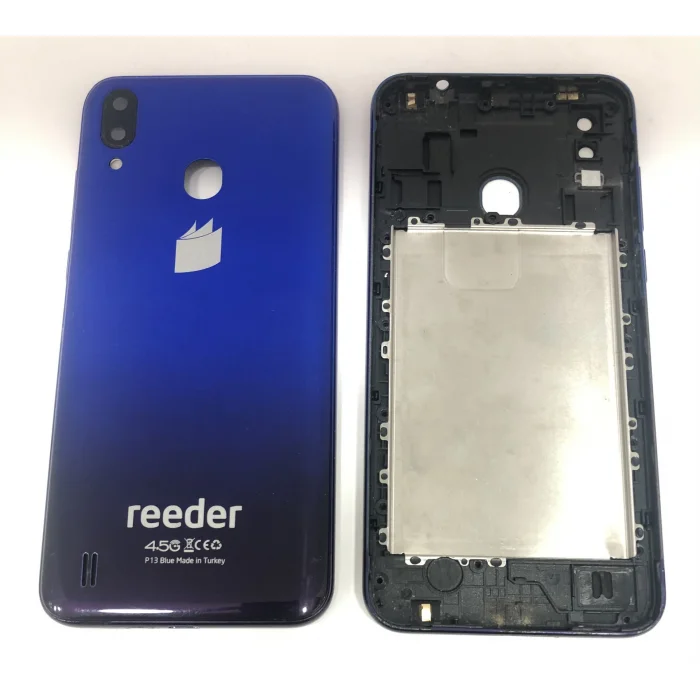 Reeder P13 Blue Kasa Arka Kapak Pil Kapağı Orjinal Çıkma