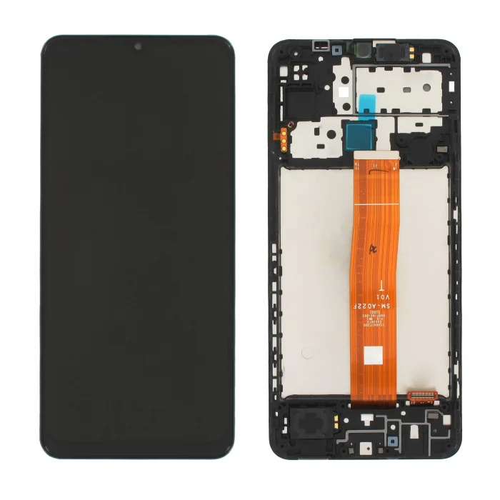 Samsung M127F Galaxy M12 Lcd Ekran + Dokunmatik Çıtalı Orjinal