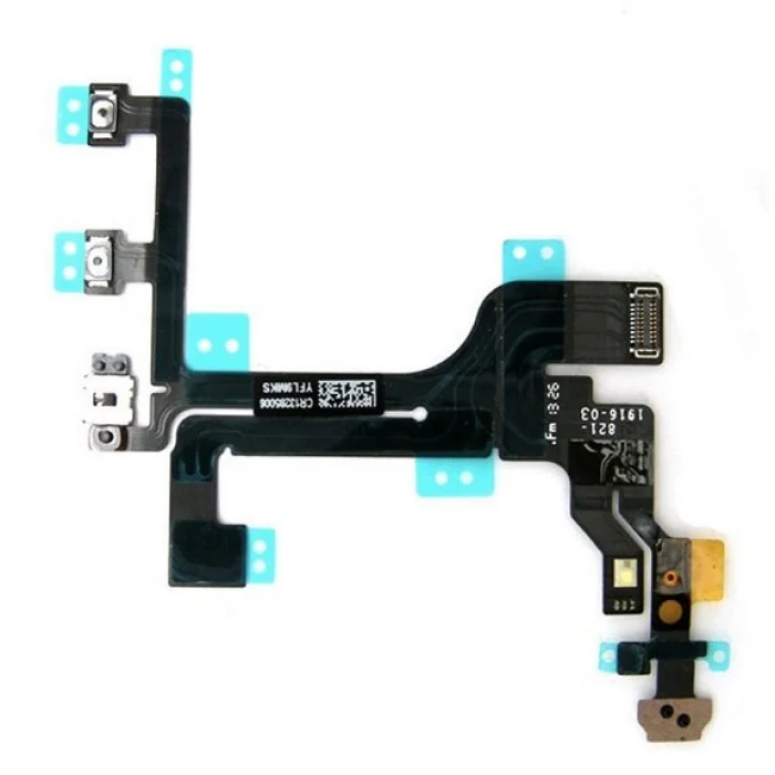 Apple iPhone 5C Power On Off Yan Ses Film Flex