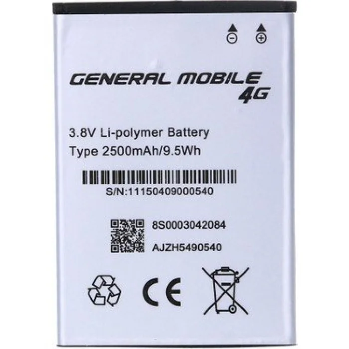 General Mobile GM 5 Batarya (2500 mAh)
