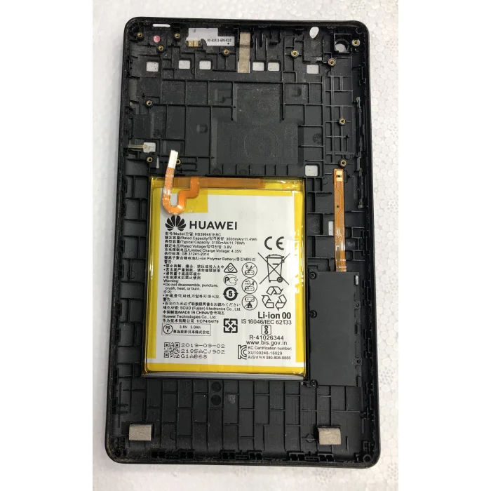 Huawei MadiaPad T3 (BG2-W09) Kasa Arka Kapak + Batarya Orjinal Çıkma