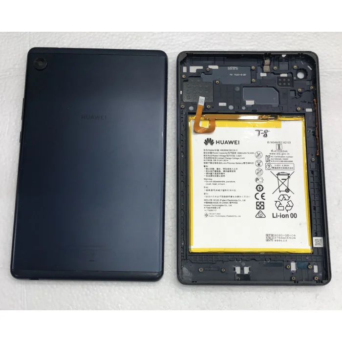 Huawei MatePad T8 (KOB2-W09) Kasa Arka Kapak + Batarya Orjinal Çıkma