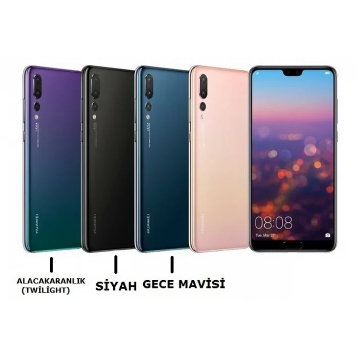 Huawei P20 Pro Arka Kapak Pil Kapağı Full
