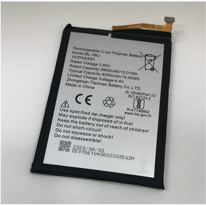 iTel A56 Batarya (4000 mAh)