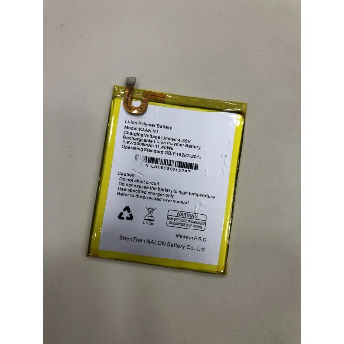Kaan N1 Batarya (3000 mAh) Orjinal Çıkma