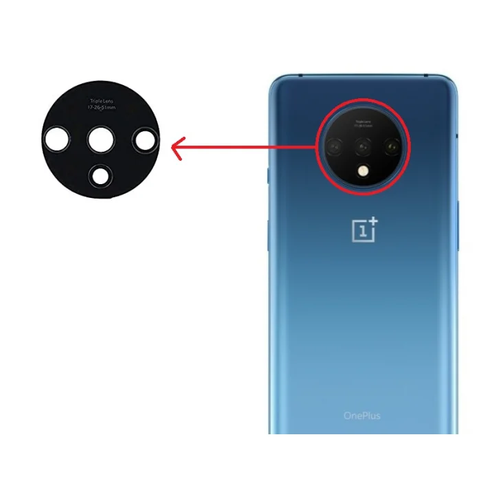 OnePlus 7T Kamera Camı