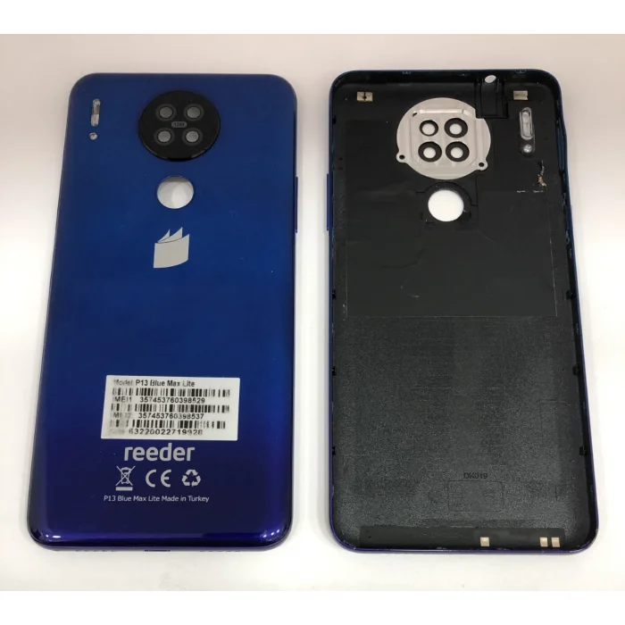 Reeder P13 Blue Max Lite Kasa Arka Kapak Orjinal Çıkma