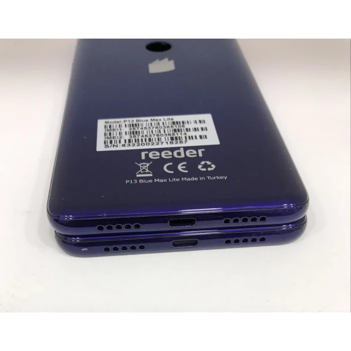 Reeder P13 Blue Max Lite Kasa Arka Kapak Orjinal Çıkma