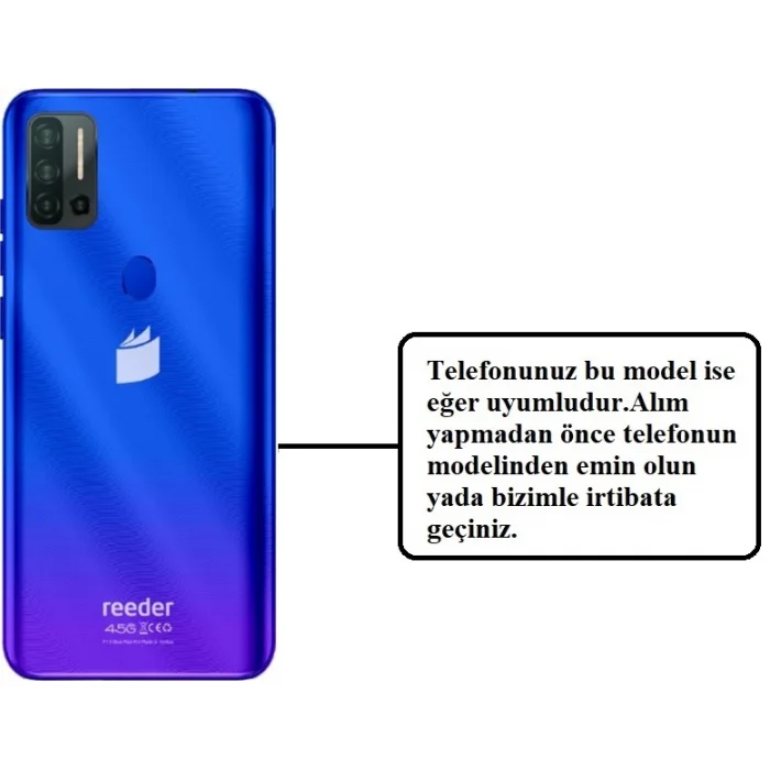 Reeder P13 Blue Max Pro Ekran Çıtası