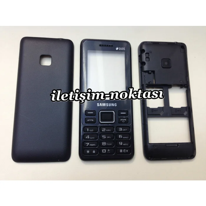 Samsung B350E Kasa Kapak + Tuş Takımı Siyah